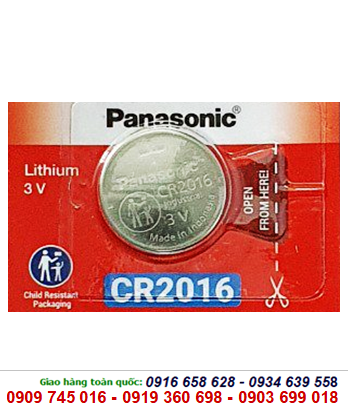 Panasonic CR2016, Pin Panasonic CR2016 lithium 3V chính hãng Panasonic